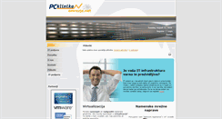 Desktop Screenshot of pcklinika.si